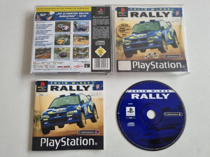 (Bild für) PS1 Colin McRae Rally - zum Schließen ins Bild klicken