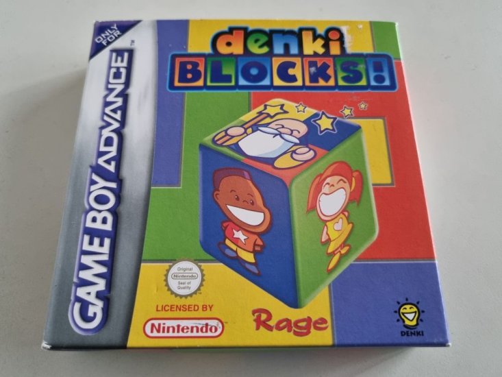 (Bild für) GBA Denki Blocks! EUR - zum Schließen ins Bild klicken