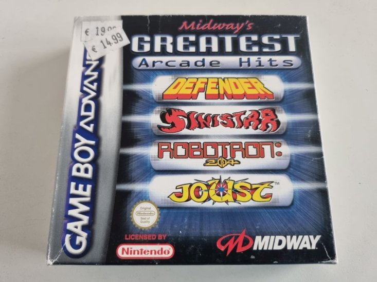 (Bild für) GBA Midway's Greatest Arcade Hits EUR - zum Schließen ins Bild klicken