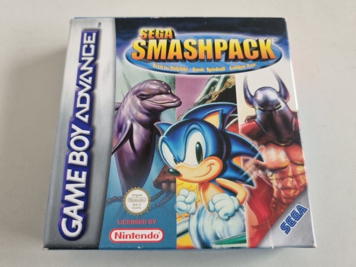 (Bild für) GBA Sega Smashpack EUR - zum Schließen ins Bild klicken