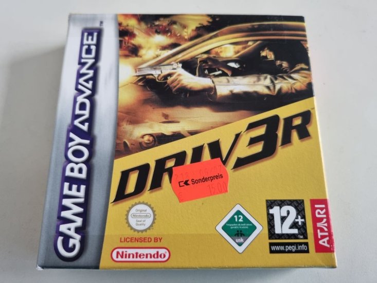 (Bild für) GBA Driv3r EUR - zum Schließen ins Bild klicken