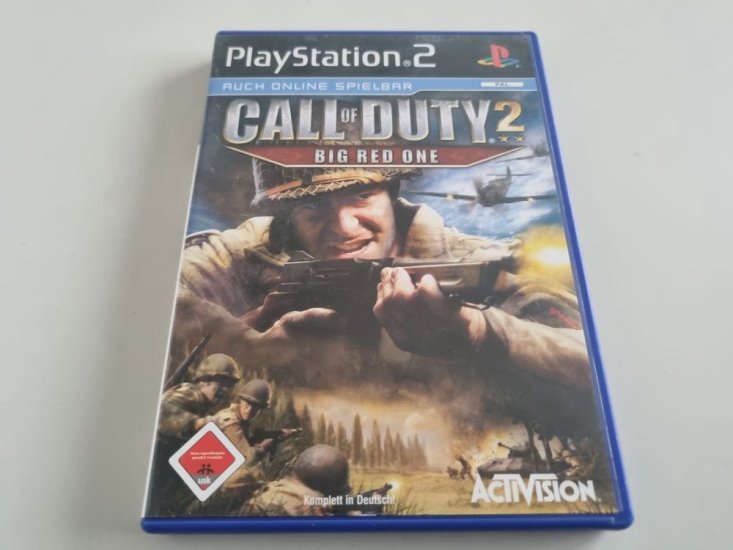 (Bild für) PS2 Call of Duty 2 - Big Red One - zum Schließen ins Bild klicken