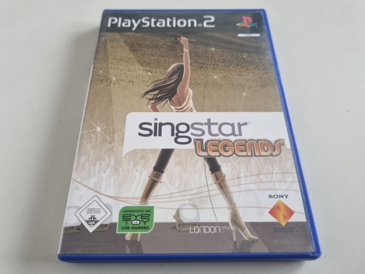 (Bild für) PS2 Singstar - Legends - zum Schließen ins Bild klicken
