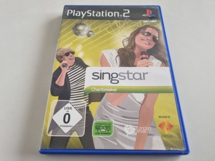 (Bild für) PS2 Singstar - Chartbreaker - zum Schließen ins Bild klicken