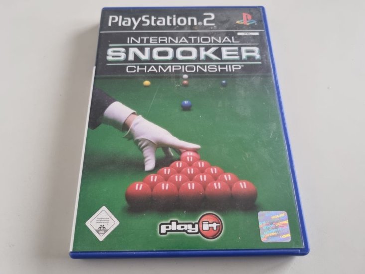 (Bild für) PS2 International Snooker Championship - zum Schließen ins Bild klicken