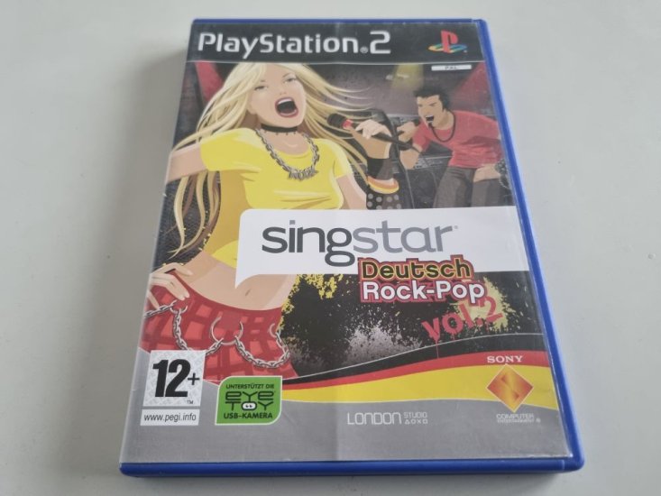 (Bild für) PS2 Singstar - Deutsch Rock-Pop Vol. 2 - zum Schließen ins Bild klicken