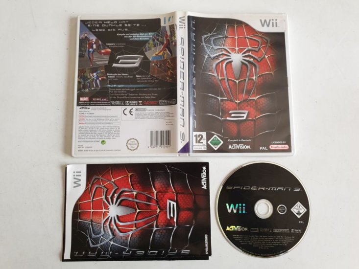 (Bild für) Wii Spider-Man 3 NOE - zum Schließen ins Bild klicken