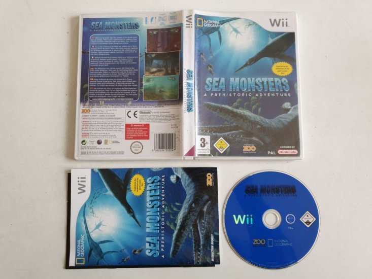 (Bild für) Wii Sea Monsters - A Prehistoric Adventure EUR - zum Schließen ins Bild klicken