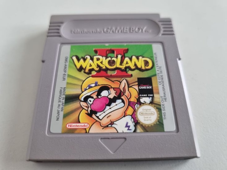 (Bild für) GB Wario Land II EUR - zum Schließen ins Bild klicken