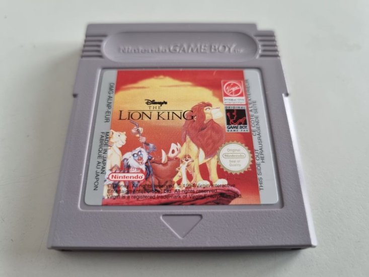 (Bild für) GB The Lion King EUR - zum Schließen ins Bild klicken