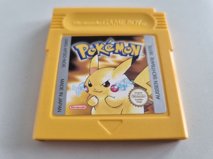 (Bild für) GB Pokemon - Gelbe Edition NOE - zum Schließen ins Bild klicken