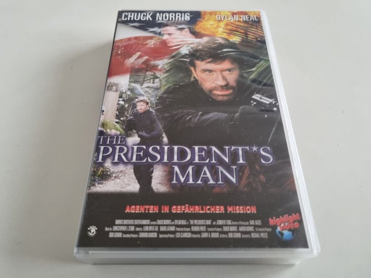 (Bild für) VHS The President's Man - zum Schließen ins Bild klicken