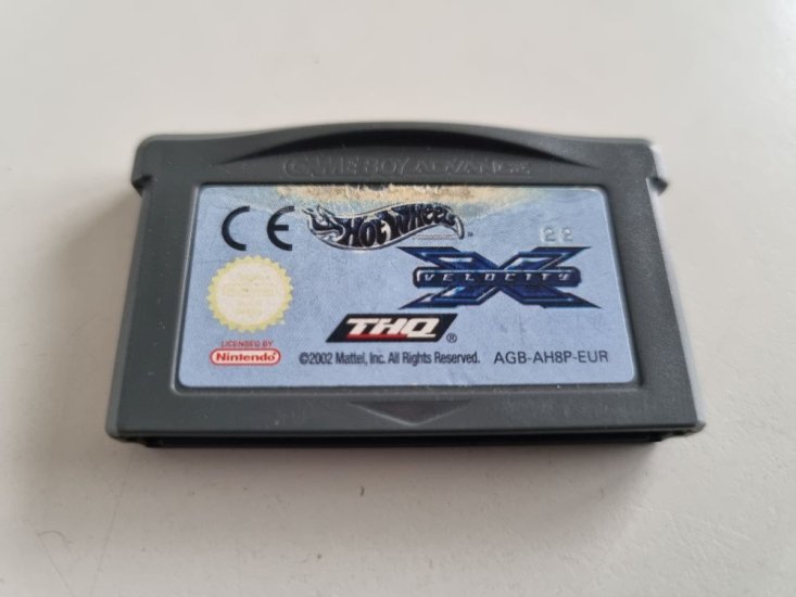 (Bild für) GBA Hot Wheels - Velocity X EUR - zum Schließen ins Bild klicken