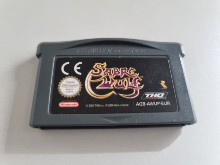 (Bild für) GBA Sabre Wulf EUR - zum Schließen ins Bild klicken
