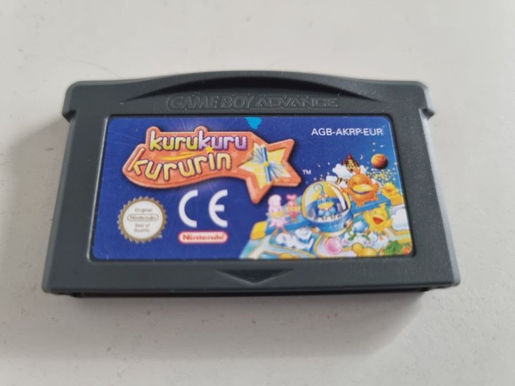 (Bild für) GBA Kurukuru Kururin EUR - zum Schließen ins Bild klicken
