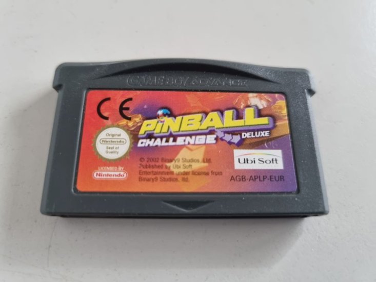 (Bild für) GBA Pinball Challenge Deluxe EUR - zum Schließen ins Bild klicken