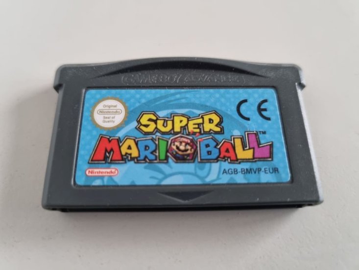 (Bild für) GBA Super Mario Ball EUR - zum Schließen ins Bild klicken