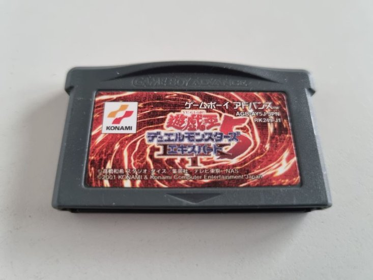 (Bild für) GBA Yu-Gi-Oh! - Duel Monsters - 5 Expert 1 JPN - zum Schließen ins Bild klicken