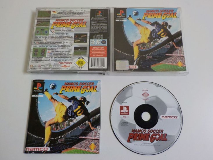 (Bild für) PS1 Namco Soccer Prime Goal - zum Schließen ins Bild klicken