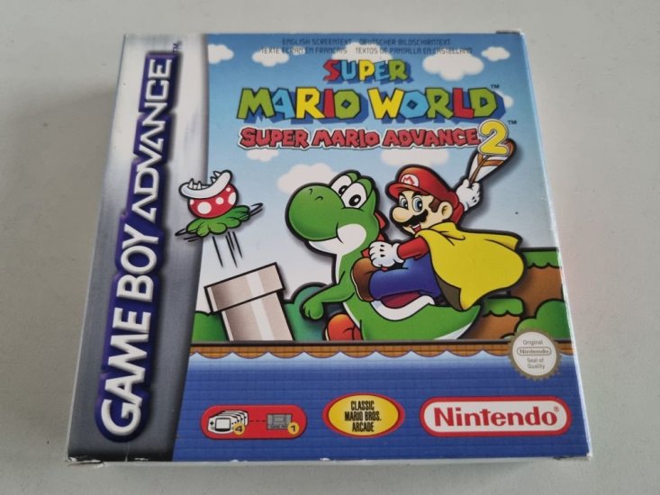(Bild für) GBA Super Mario Advance 2 - Super Mario World NEU6 - zum Schließen ins Bild klicken