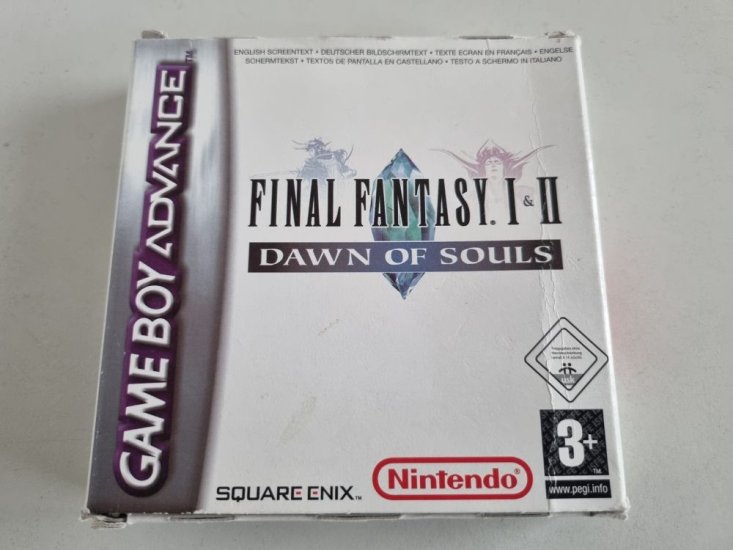 (Bild für) GBA Final Fantasy I & II - Dawn of Souls NFHUG - zum Schließen ins Bild klicken