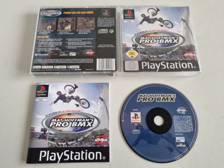 (Bild für) PS1 Mat Hoffman's Pro BMX - zum Schließen ins Bild klicken