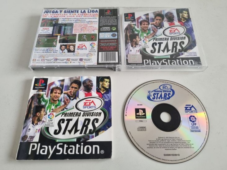 (Bild für) PS1 Primera Division Stars - zum Schließen ins Bild klicken