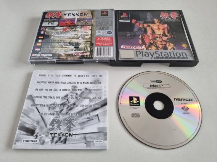 (Bild für) PS1 Tekken - zum Schließen ins Bild klicken