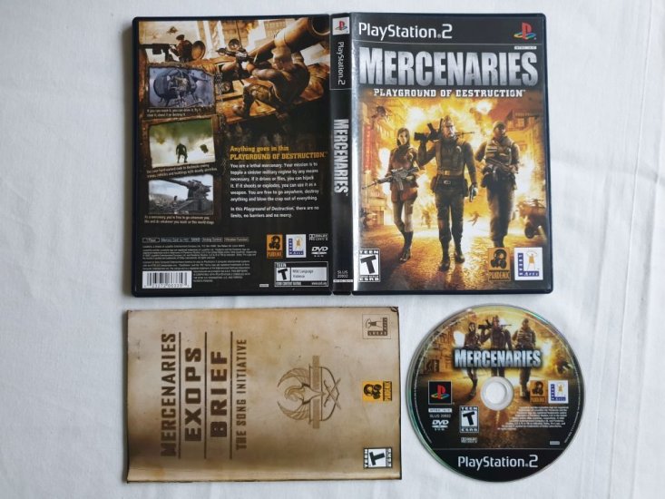(Bild für) PS2 Mercenaries - Playground of Destruction - zum Schließen ins Bild klicken
