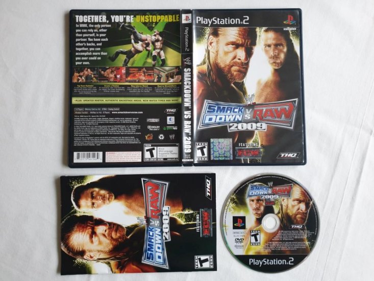 (Bild für) PS2 WWE Smackdown vs Raw 2009 - zum Schließen ins Bild klicken