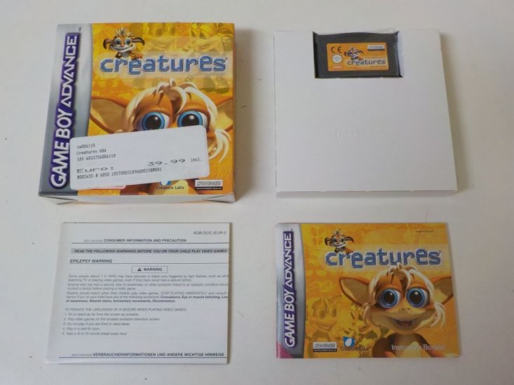 (Bild für) GBA Creatures EUR
