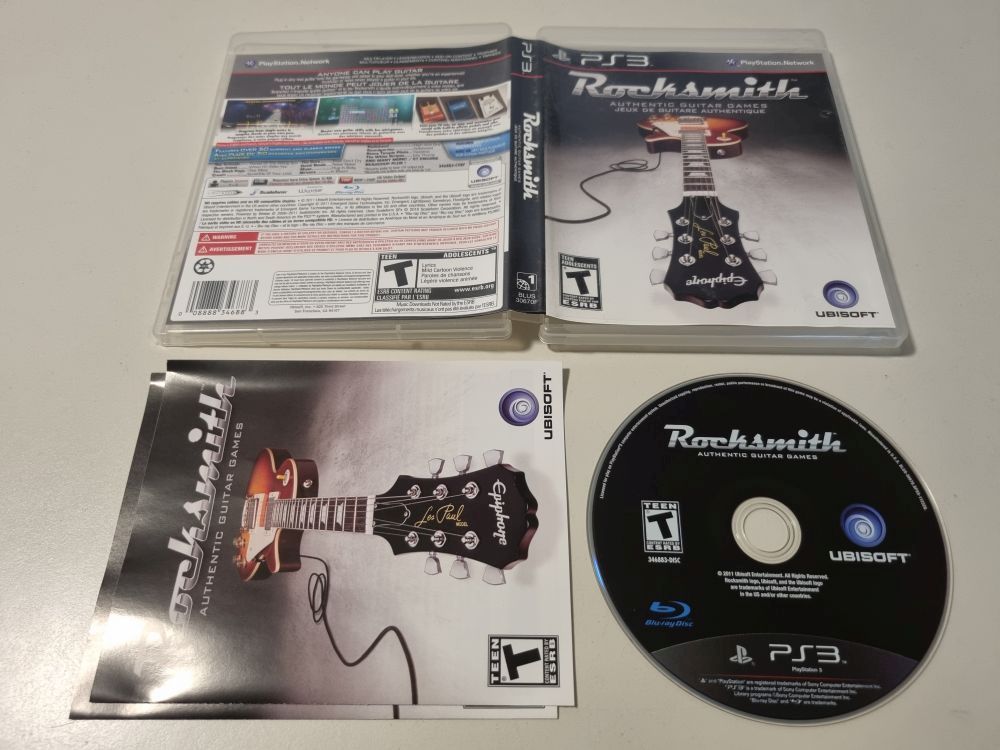 PS3 Rocksmith - Authentic Guitar Games - zum Schließen ins Bild klicken