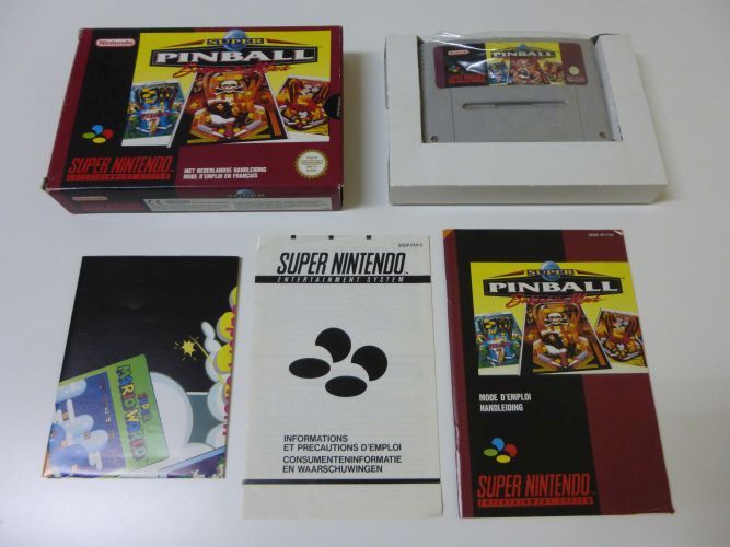 SNES Super Pinball Behind the Mask FAH - zum Schließen ins Bild klicken