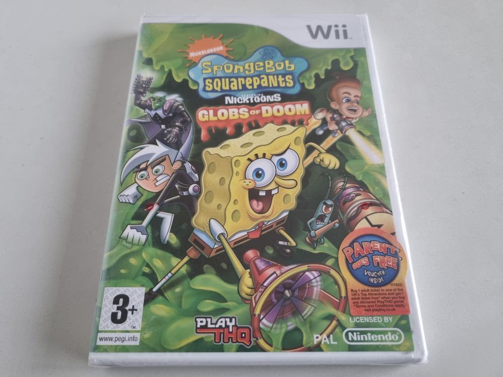 Wii Spongebob Squarepants - Globs of Doom UXP - zum Schließen ins Bild klicken