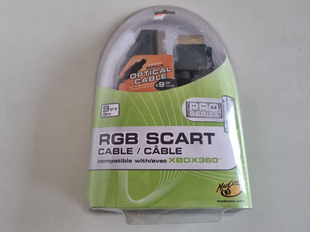 (Bild für) Xbox 360 RGB Scart Cable - zum Schließen ins Bild klicken