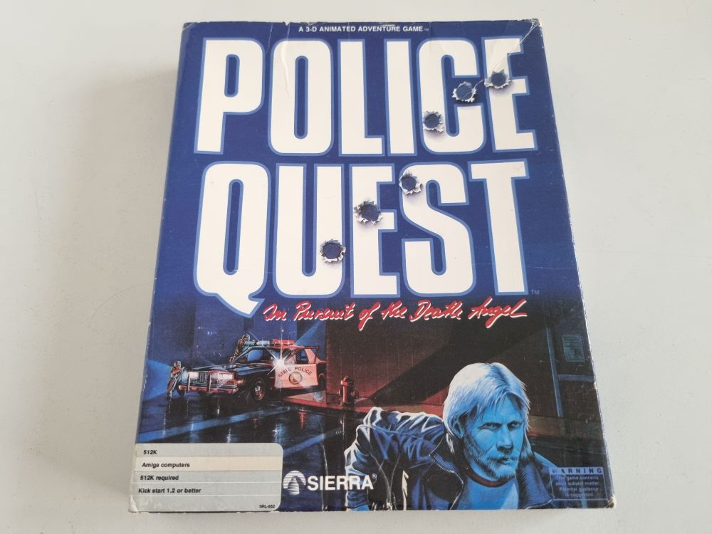 (Bild für) Amiga Police Quest - The Pursuit of the Death Angel - zum Schließen ins Bild klicken
