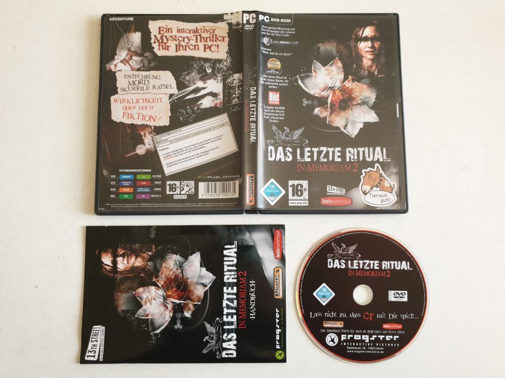 (Bild für) PC In Memoriam 2 - Das Letzte Ritual - zum Schließen ins Bild klicken