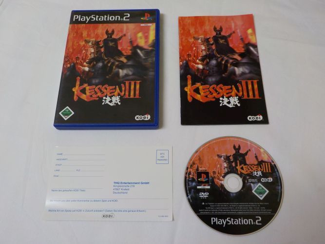 (Bild für) PS2 Kessen III - zum Schließen ins Bild klicken
