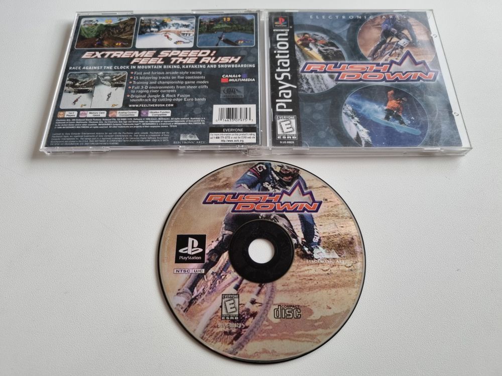 (Bild für) PS1 Rush Down - zum Schließen ins Bild klicken