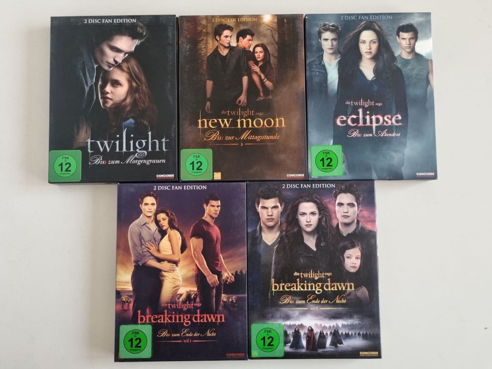 (Bild für) DVD Twilight Saga Complete - Fan Edition - zum Schließen ins Bild klicken