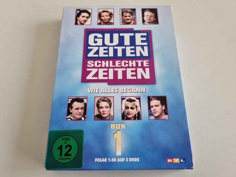 (Bild für) DVD Gute Zeiten SChlechte Zeiten - Wie Alles Begann - Box 1 - zum Schließen ins Bild klicken
