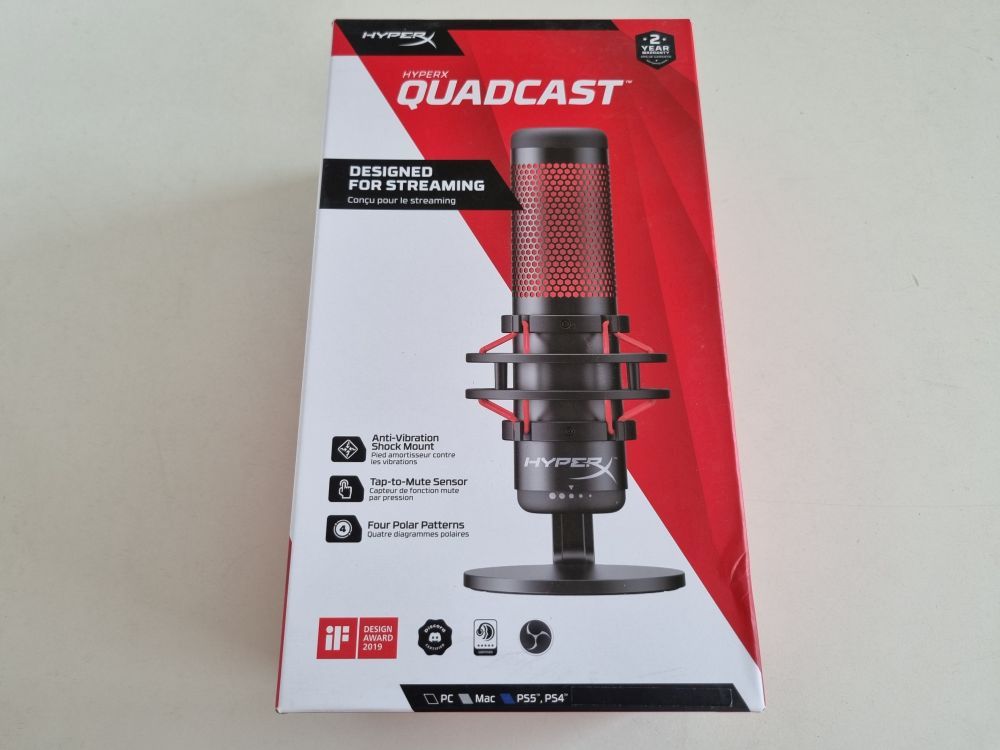 (Bild für) Hyperx - Quadcast Mikrofon - zum Schließen ins Bild klicken