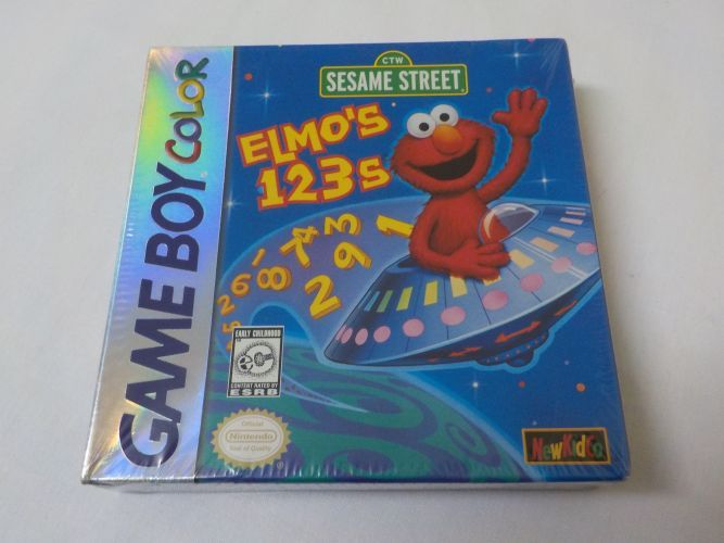 GBC Sesame Street Elmo's 123s USA - zum Schließen ins Bild klicken