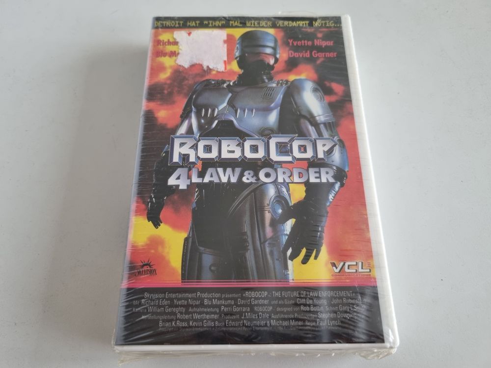 (Bild für) VHS Robocop 4 - Law & Order - zum Schließen ins Bild klicken