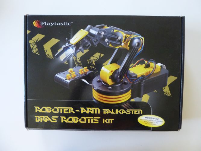 Playtastic Roboter-Arm Baukasten - zum Schließen ins Bild klicken