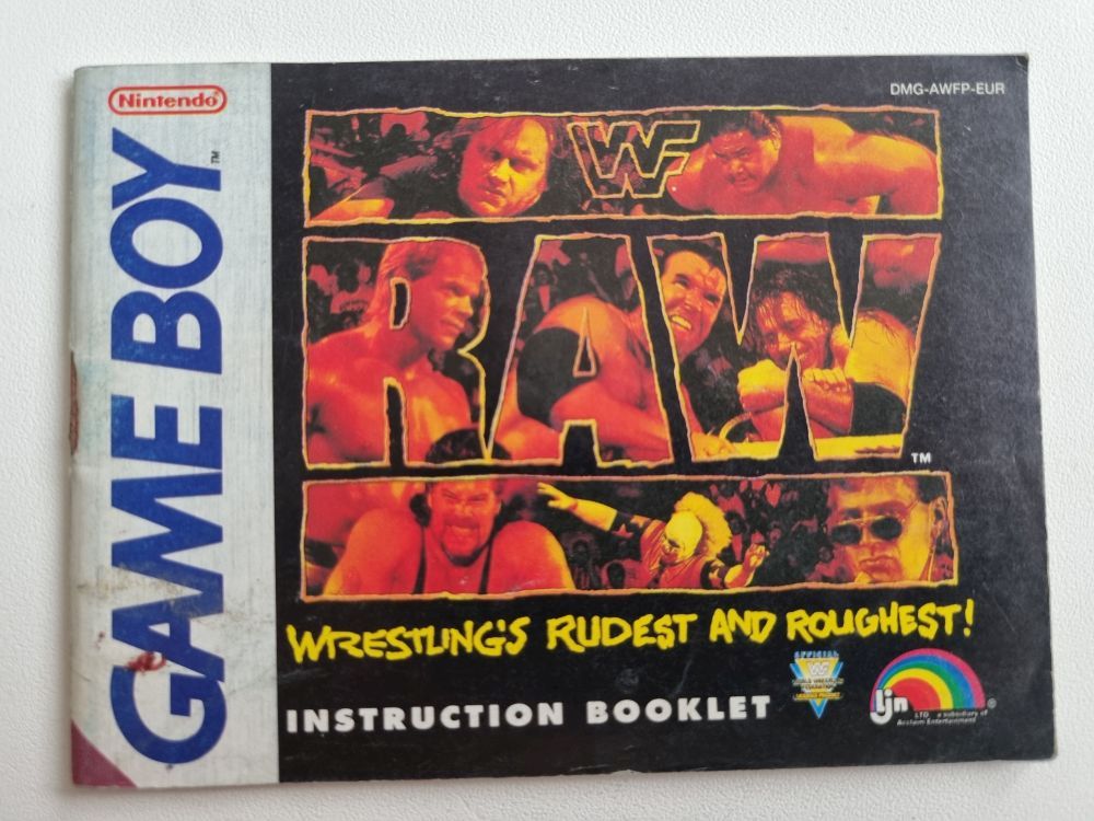 (Bild für) GB WWF Raw EUR Anleitung - zum Schließen ins Bild klicken