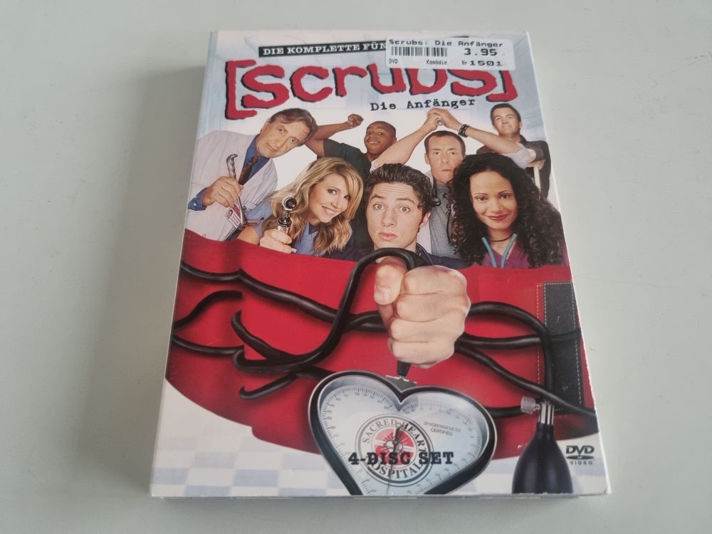 (Bild für) DVD Scrubs - Fünfte Staffel - zum Schließen ins Bild klicken