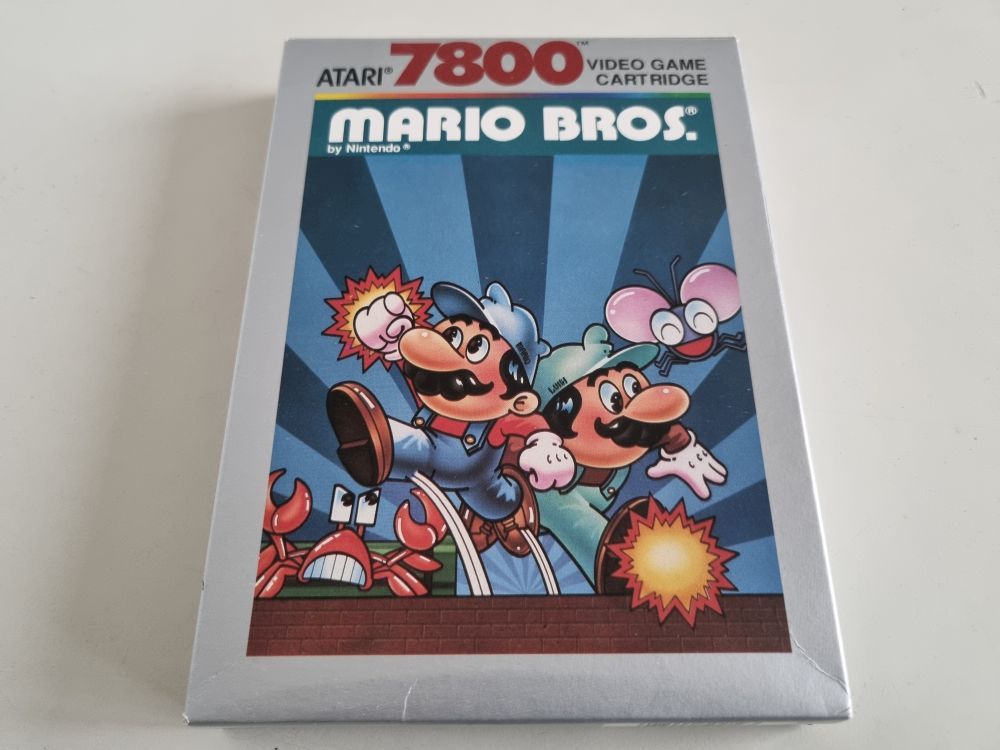 (Bild für) Atari 7800 Mario Bros - zum Schließen ins Bild klicken
