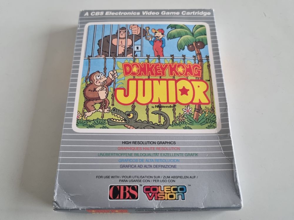 (Bild für) Coleco Vision Donkey Kong Junior - zum Schließen ins Bild klicken
