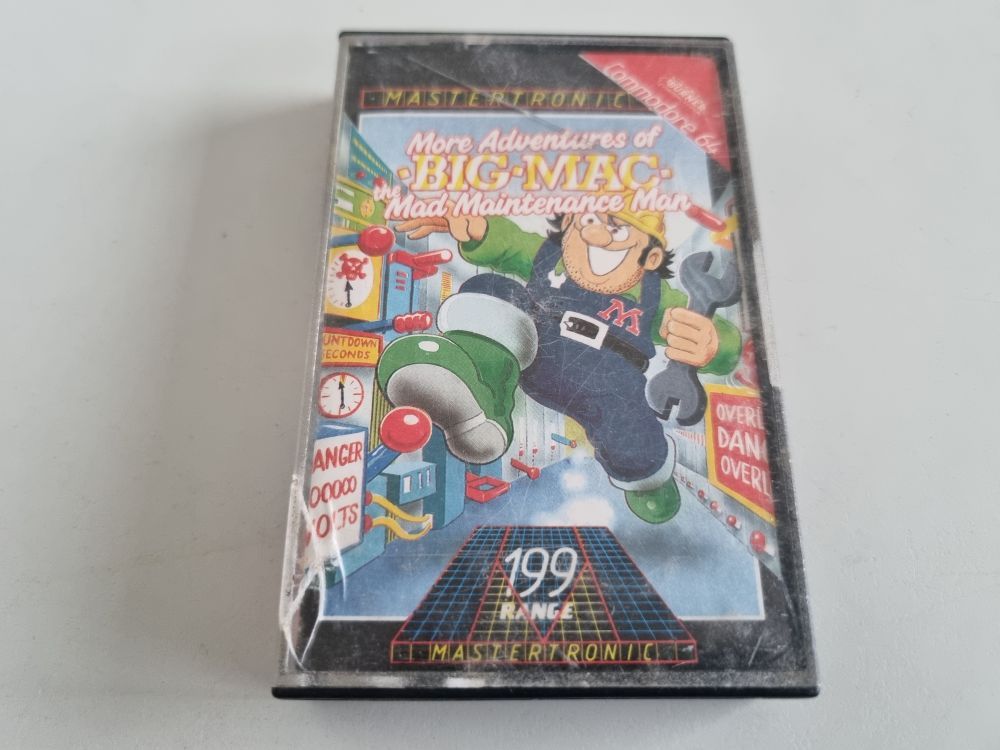 (Bild für) C64 More Adventures of Big Mac the Mad Maintenance Man - zum Schließen ins Bild klicken